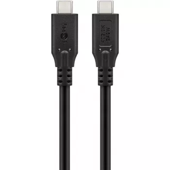 Goobay USB4 laidas USB-C, 240 W, 40 Gbit/s, Power Delivery, 1 m