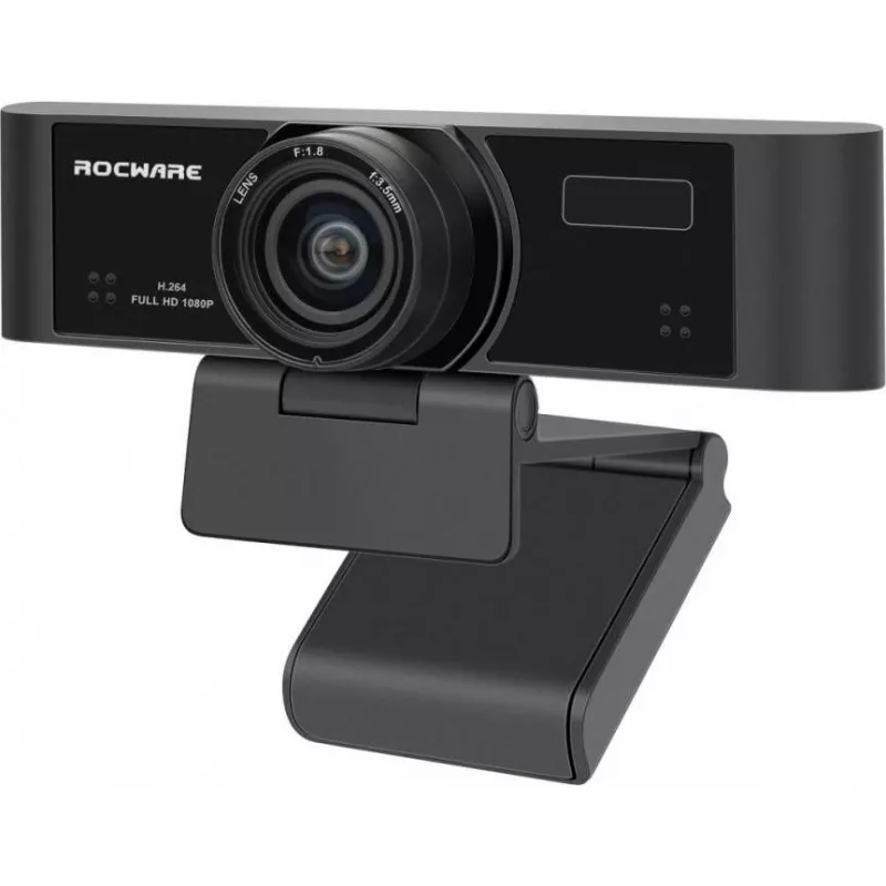 Web kamera ROCWARE RC15 720p raiška su įmontuotu mikrofonu