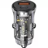 Automobilinis įkroviklis usams CC164CC01 30W su 1×USB-A ir 1×USB-C greitajam įkrovimui