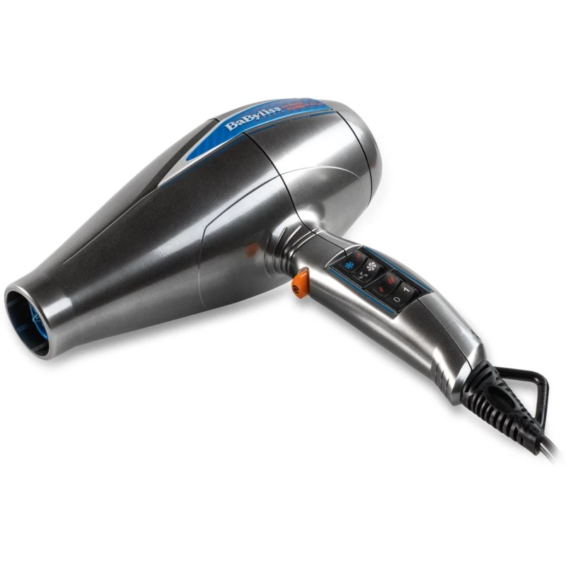 BaByliss Pro Digital Grey, Silver 2200 W profesionalus plaukų džiovintuvas