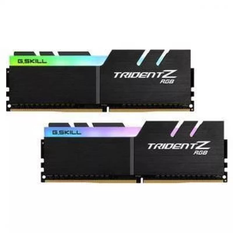 DIMM 32 GB DDR4-3600 (2x 16 GB) Dual-Kit, Arbeitsspeicher schwarz, F4-3600C16D-32GTZRC, Trident Z RGB, INTEL XMP