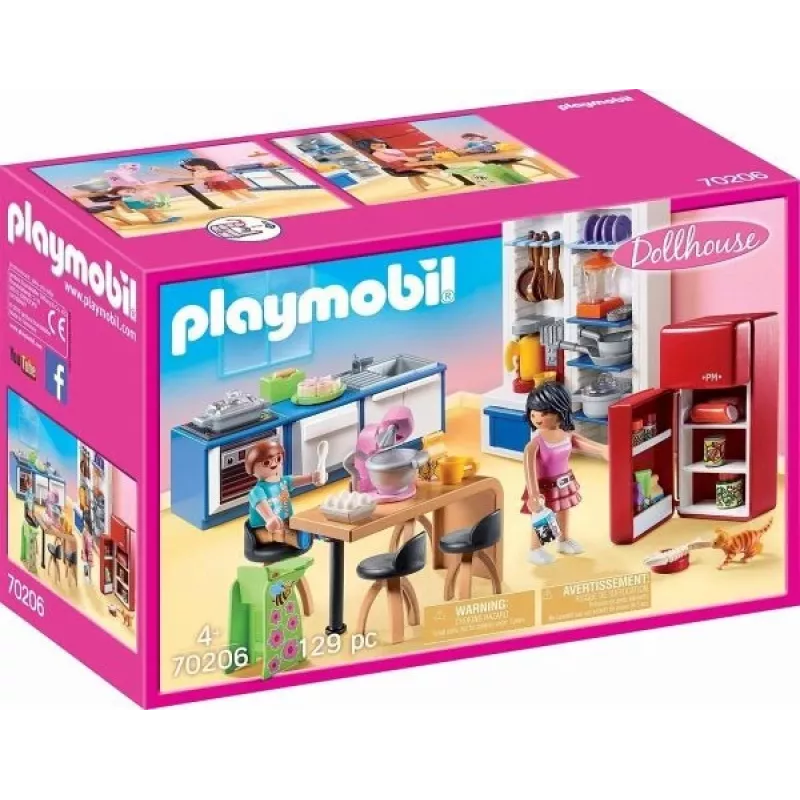 Action/Adventure žaidimų rinkinys Playmobil lėlių namelis 70206