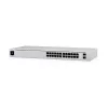 Ubiquiti UniFi 24 prievadų PoE valdomas jungiklis (L2/L3) Gigabit Ethernet (10/100/1000) Power over Ethernet (PoE) 1U sidabrinis