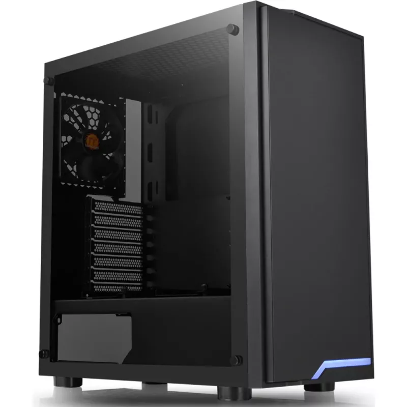 Terminis korpusas Thermaltake H100 TG MIDI Tower Juodas