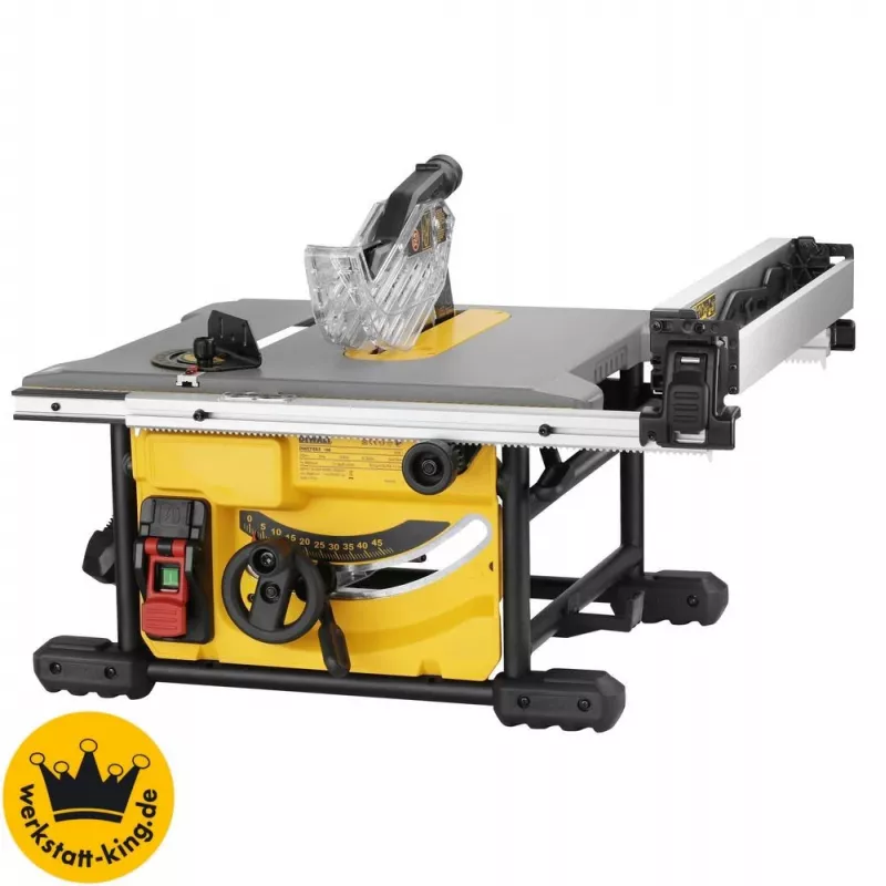 DeWALT DWE7485 210mm stalinis pjūklas su laidu, 230V, C tipo euro kištukas