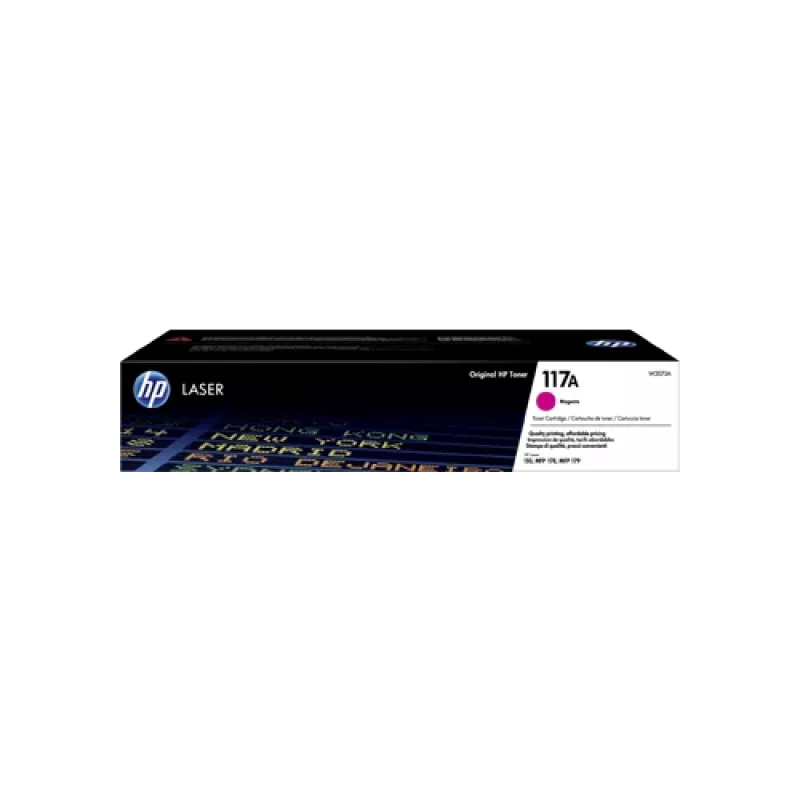 HP 117A geltonas originalus lazerinis kasetė