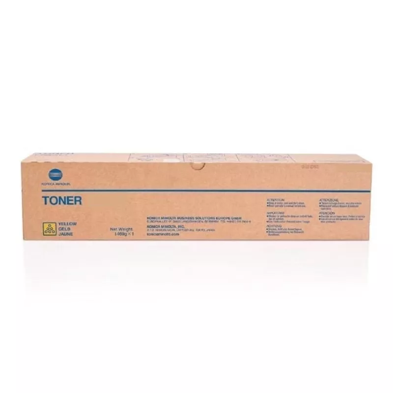 Originalus Konica Minolta toneris AAJW352, rausvai violetinis, 9000 puslapių, TNP-80M, Konica Minolta Bizhub C3320i