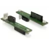 DeLOCK adapteris SATA Slimline į SATA, SATA laidas, 7 kontaktų SATA