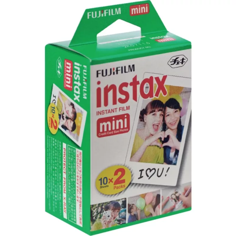 Fujifilm Instax Mini blizgus momentinis filmas 20 lapų (2×10)