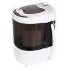 Camry Premium CR 8054 skalbimo mašina, kraunama iš viršaus, 3 kg, ruda/balta