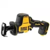 Pjūklas stūmoklinis DeWALT DCS369N-XJ, bešepetėlis variklis, belaidis, pjovimo gylis mediena 9 cm, plienas 4 cm, 2800 smūgių/min, 1.43 kg