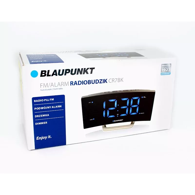 Žadintuvas radijas BLAUPUNKT CR7 BK (CR7 BK)