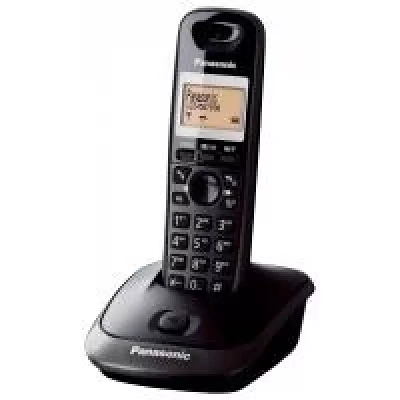 Panasonic KX-TG2511 DECT belaidis telefonas juodas su skambučio numerio atpažinimu