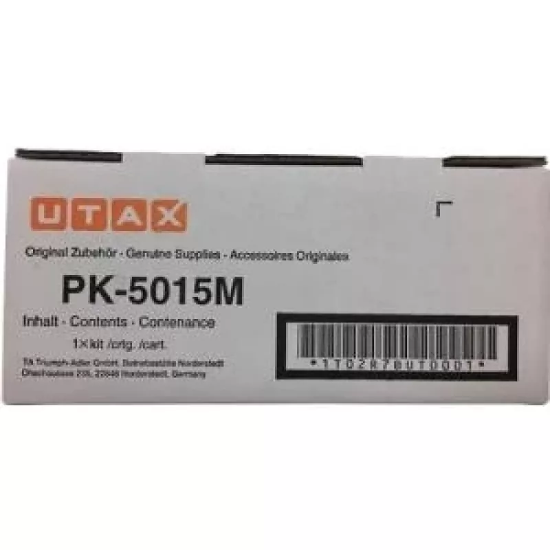 Utax 1T02R7BUT0 PK-5015M toneris, skirtas P-C2650DW / P-C2655W, 3000 psl., purpurinis