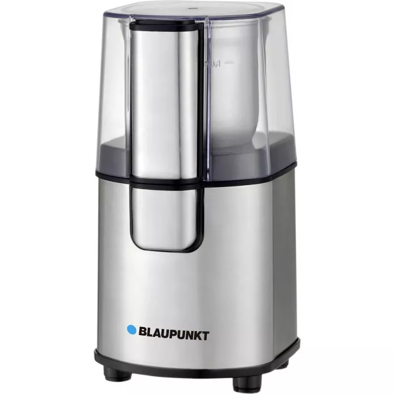 Kavos malūnėlis BLAUPUNKT FCG701 — 120 W, 85 g talpa, nerūdijančio plieno peiliai, sidabrinis