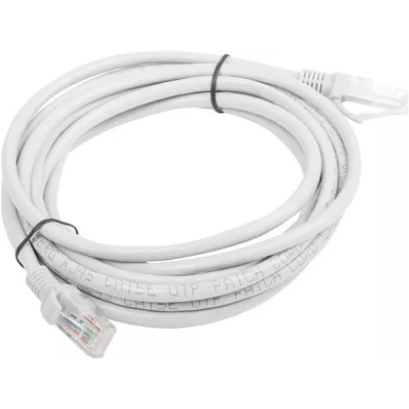 Tinklo kabelis LANBERG PCU6-10CC-0300-S Cat6 U/UTP RJ-45, 3 m, pilkas