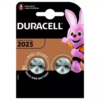 Baterijos CR2025 lizdinėje pakuotėje, 2 vnt.