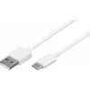 Wentronic 59130 2m USB-A USB-C laidas, baltas (59130)