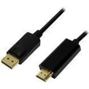 LogiLink CV0127 vaizdo kabelio adapteris 2 m DisplayPort į HDMI A tipo