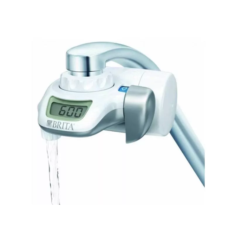 BRITA vandens čiaupo filtras 1.2023.0413, 3 režimai, 5 pakopų kasetė, 600 l talpa, baltas, 5 čiaupo adapteriai