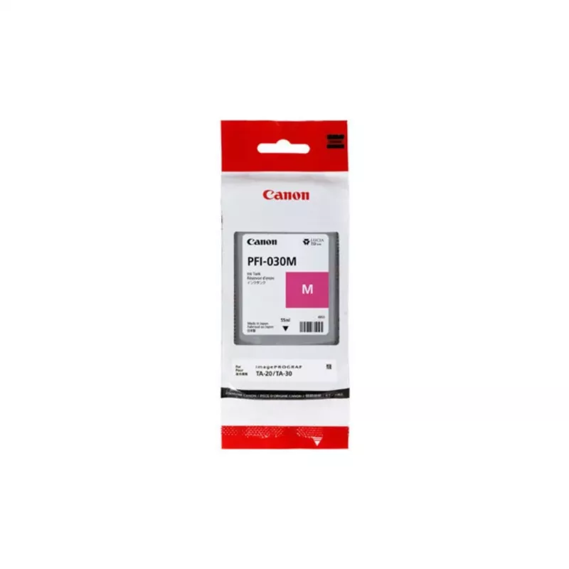 Canon PFI-030M kasetė su rašalu 1 vnt. Originali rausvai raudona