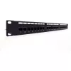 DIGITUS Professional DN-91624U - Pataisų skydelis - RJ-45 x 24 - Juodas, RAL 9005 - 1U (19 inch)