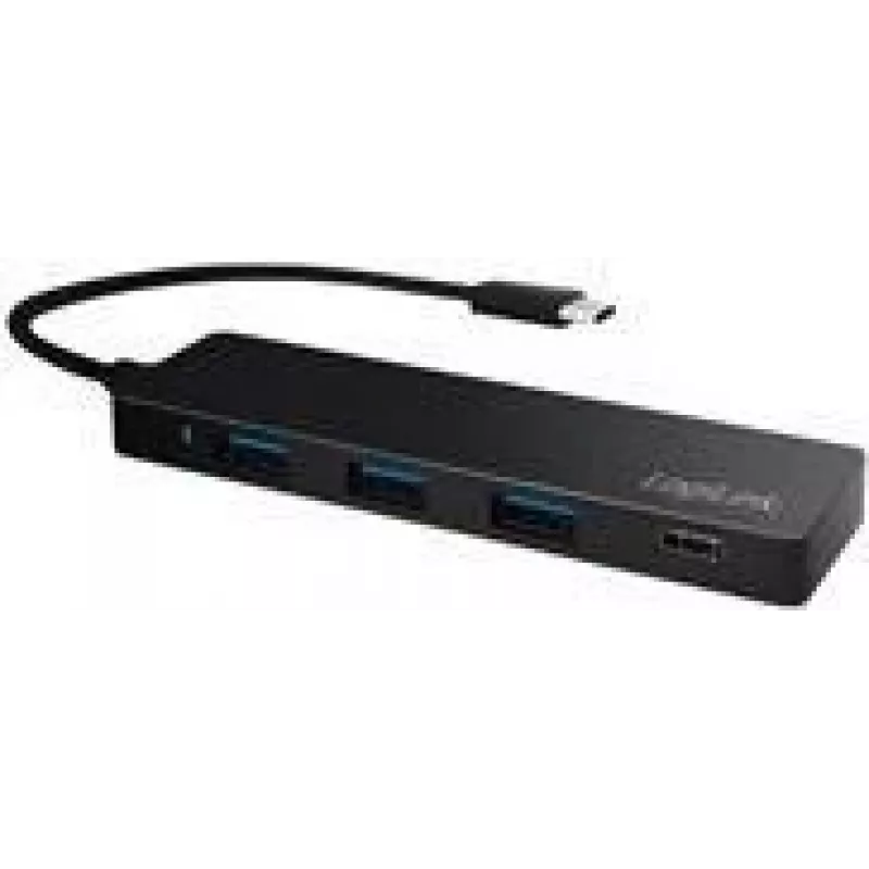 LogiLink UA0311 USB-C 3.2 Gen 2 Multiport Hub 4 prievadai juodas