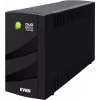 EVER DUO 850 AVR USB - nepertraukiamo maitinimo šaltinis (UPS) - AC 230 V - 550 W - 850 VA - vienfazis - 2 x Bleisure 5 Ah - USB - 6 išvesties lizdai