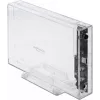Išorinis HDD/SSD dėklas DeLOCK 42623 skaidrus 2.5/3.5 colio
