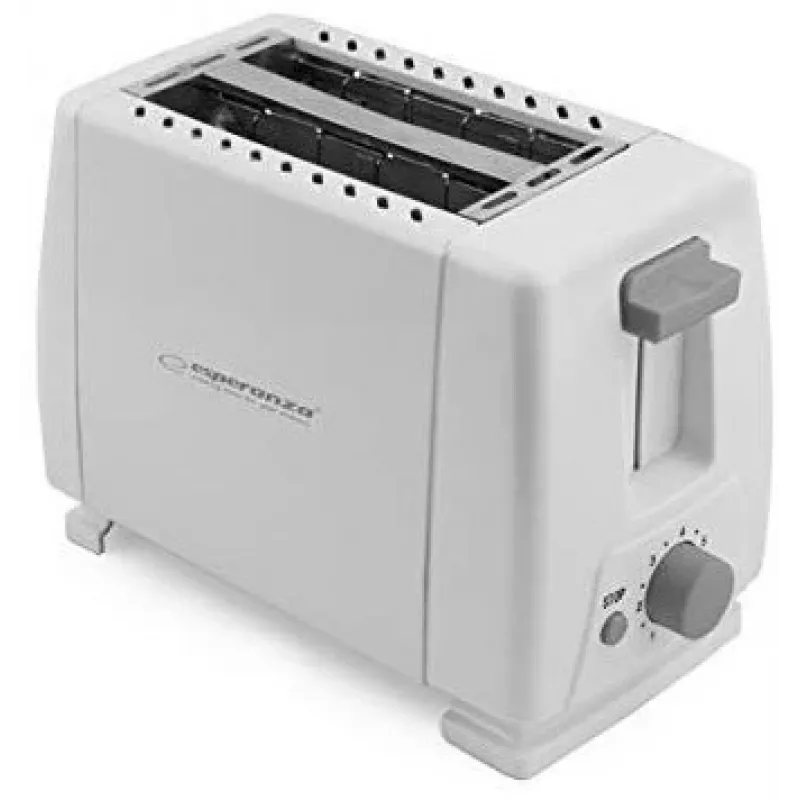 Skrudintuvas Esperanza EKT001 Caprese, 2 griežinėliai, 600 W, baltas