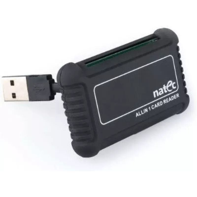 Kortelių skaitytuvas „Beetle“ viskas viename SDHC USB 2.0