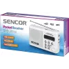 Nešiojamas radijo imtuvas SENCOR SRD 215 W MP3, USB, SD