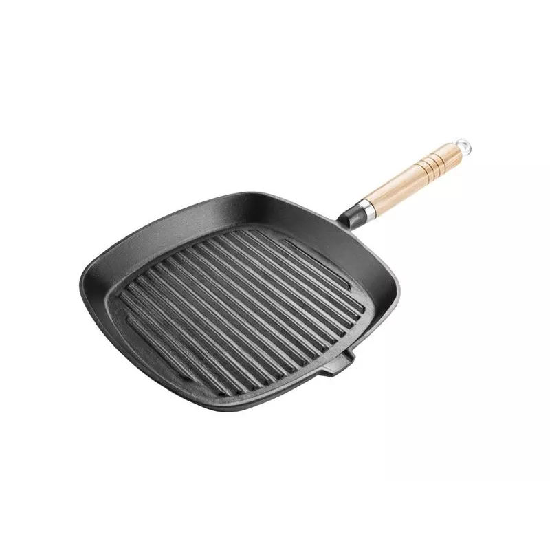 Lamart LT 1063 keptuvė-grilis, 24 cm – ketaus su nelimpančia danga