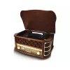 SENCOR Gramofon STT 016 – retro stiliaus garso sistema su vinilu, CD, kasetėmis ir radiju