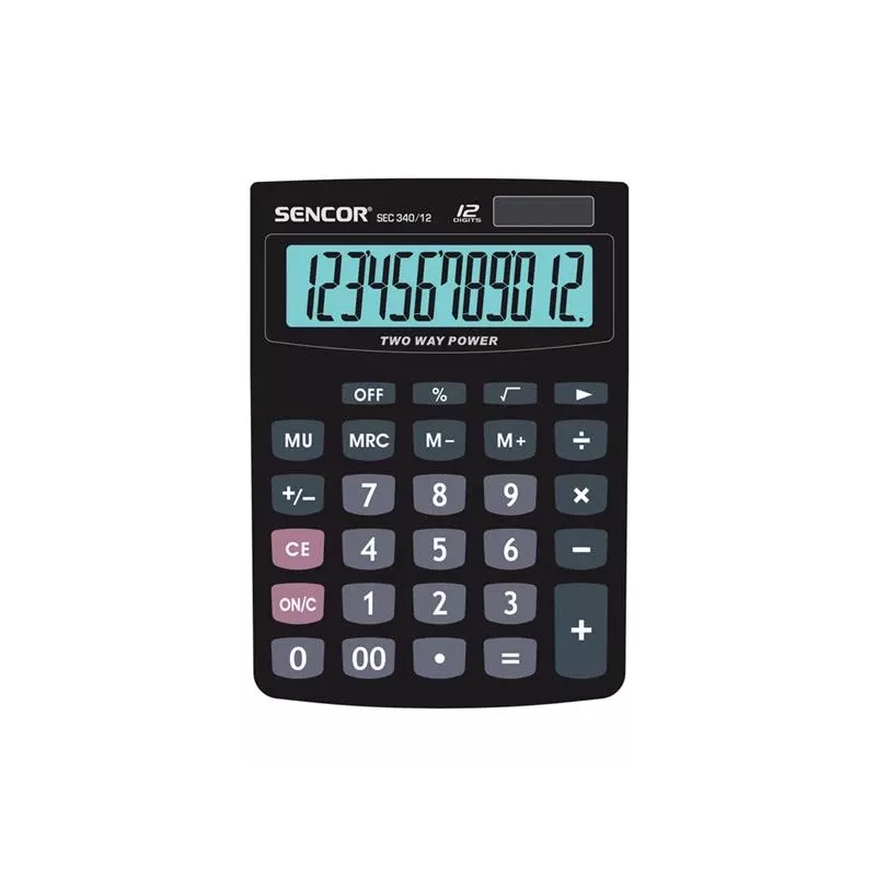 Sencor SEC 340/12 juodas