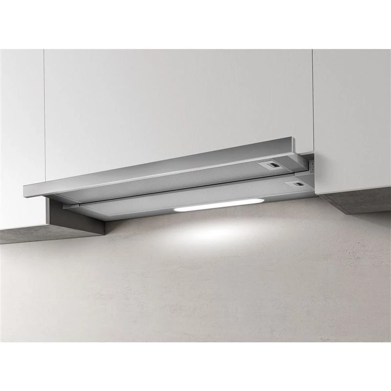 Elica ELITE14 LUX GRIX/A/50 įmontuojamas gaubtas sidabrinis, nerūdijantis plienas, 336 m³/h