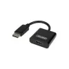 Unitek Y-5118DA DisplayPort į HDMI adapteris kištukas/lizdas, 0,1 m, Full HD 1920x1200, juodas