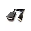 Unitek DVI laidas 1.8 m DISPLAY, Y5118BA (Y-5118BA)