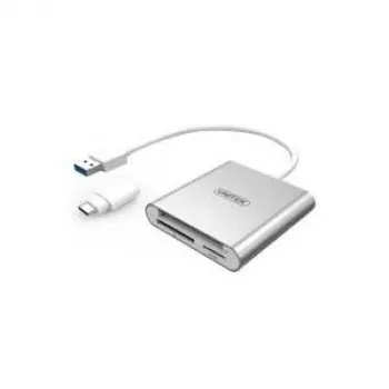 Unitek kortelių skaitytuvas USB 3.0 + USB Type-C, Y-9313D