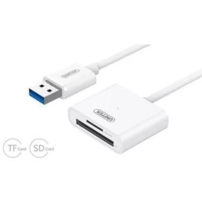 Unitek Y-9321 – Kortelių skaitytuvas (SD, MicroSD, SDHC, MicroSDHC, SDXC, MicroSDXC) – USB 3.0