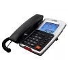 Maxcom laidinis stalinis telefonas, juodas