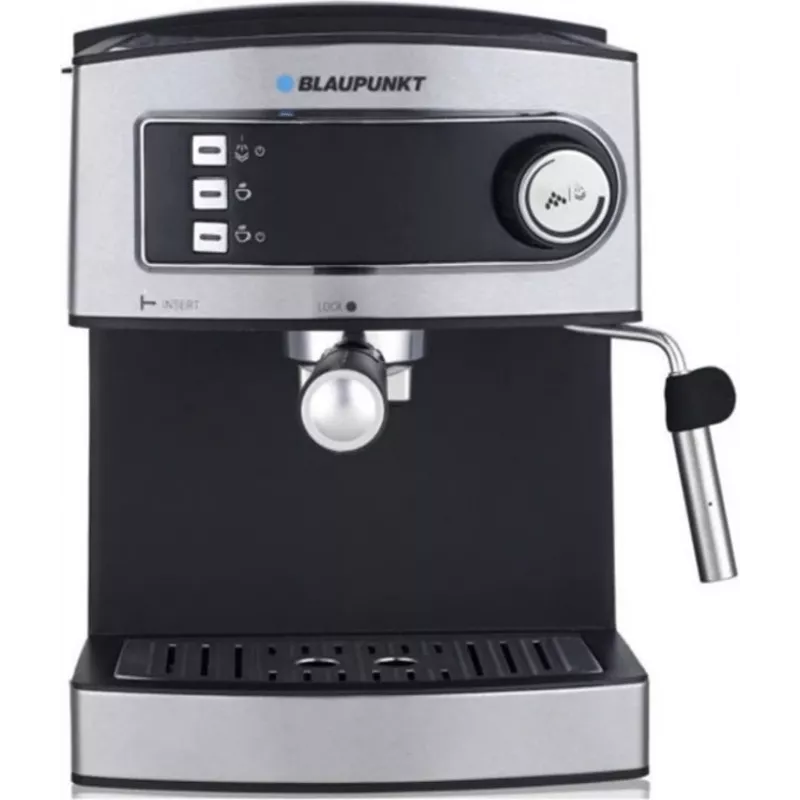 Blaupunkt CMP301 espreso kavos aparatas, 15 bar, 1,6 l, sidabrinė/juoda