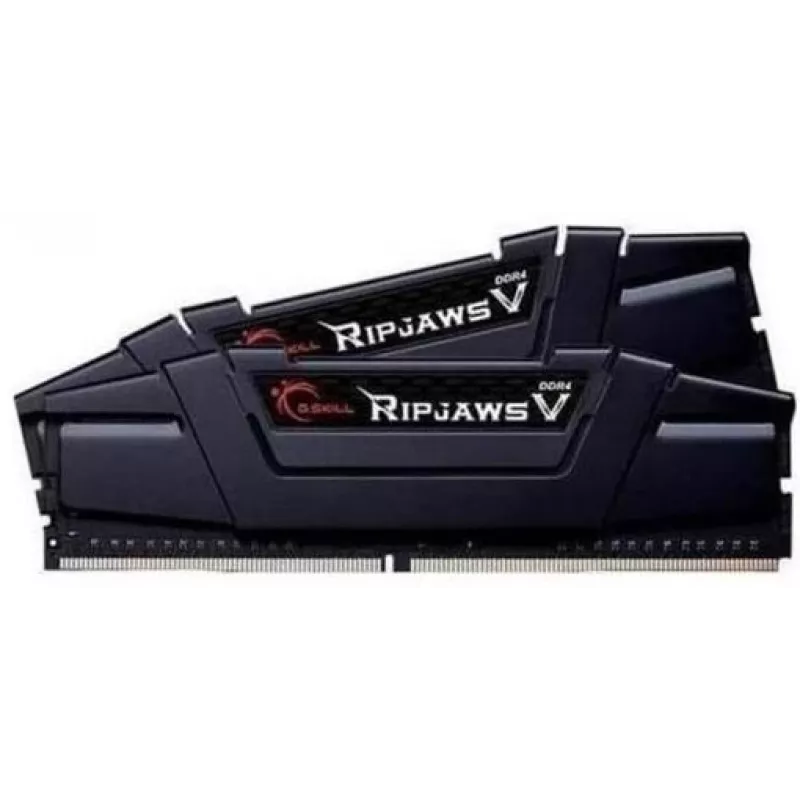 DIMM 16 GB DDR4-3600 (2x 8 GB) Dual-Kit, Arbeitsspeicher schwarz, F4-3600C18D-16GVK, Ripjaws V, INTEL XMP