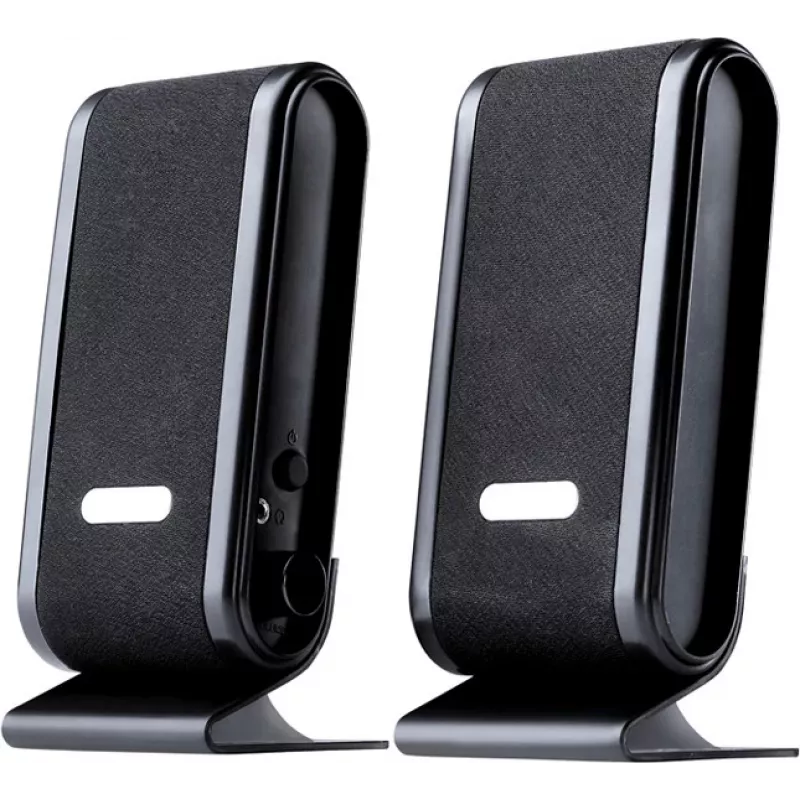 Garsiakalbiai 2.0 Quanto Black USB