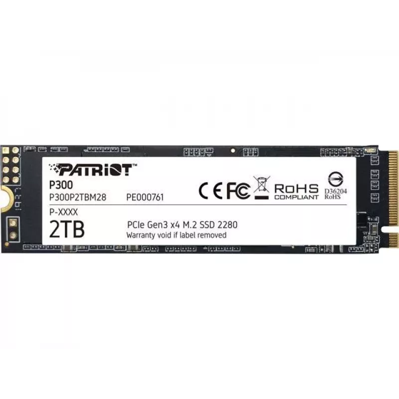 SSD diskas Patriot Memory 2 TB M.2 PCI Express 3.0 NVMe P300