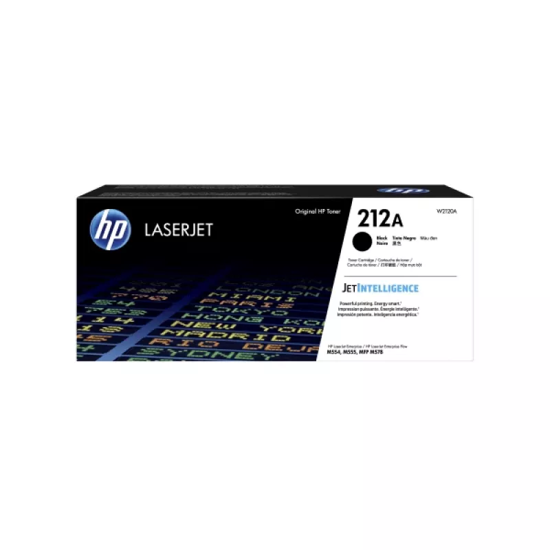 HP 212A W2120A juoda tonerio kasetė, 5 500 lapų