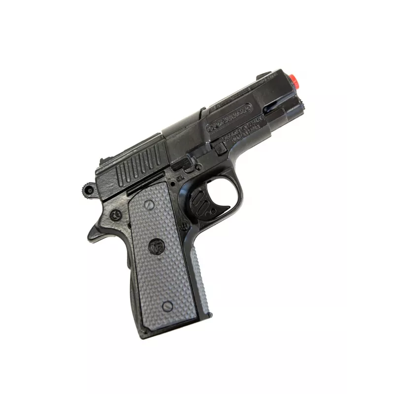 Pulio modelis 15546/6 – metalinis policijos pistoletas žaislas