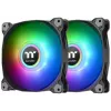 Kompiuterio ventiliatorius Thermaltake Pure Duo 14, 140 mm, PWM, RGB LED, juodas