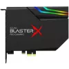 Creative Sound BlasterX AE-5 Plus juoda PCI-e RGB žaidimų garso plokštė