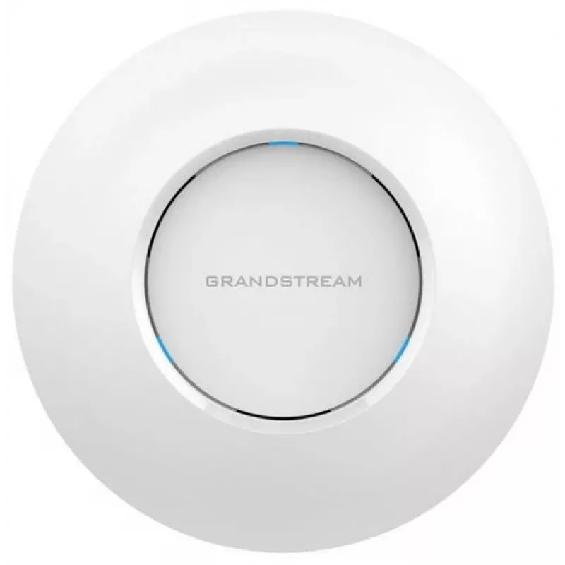 Grandstream GWN7605 802.11ac Wave-2 2x2 belaidžio ryšio prieigos taškas su MU-MIMO, Beamforming, 2x Gigabit, 1.27Gbps, PoE/PoE+, 100+ klientų, patalpoms, baltas
